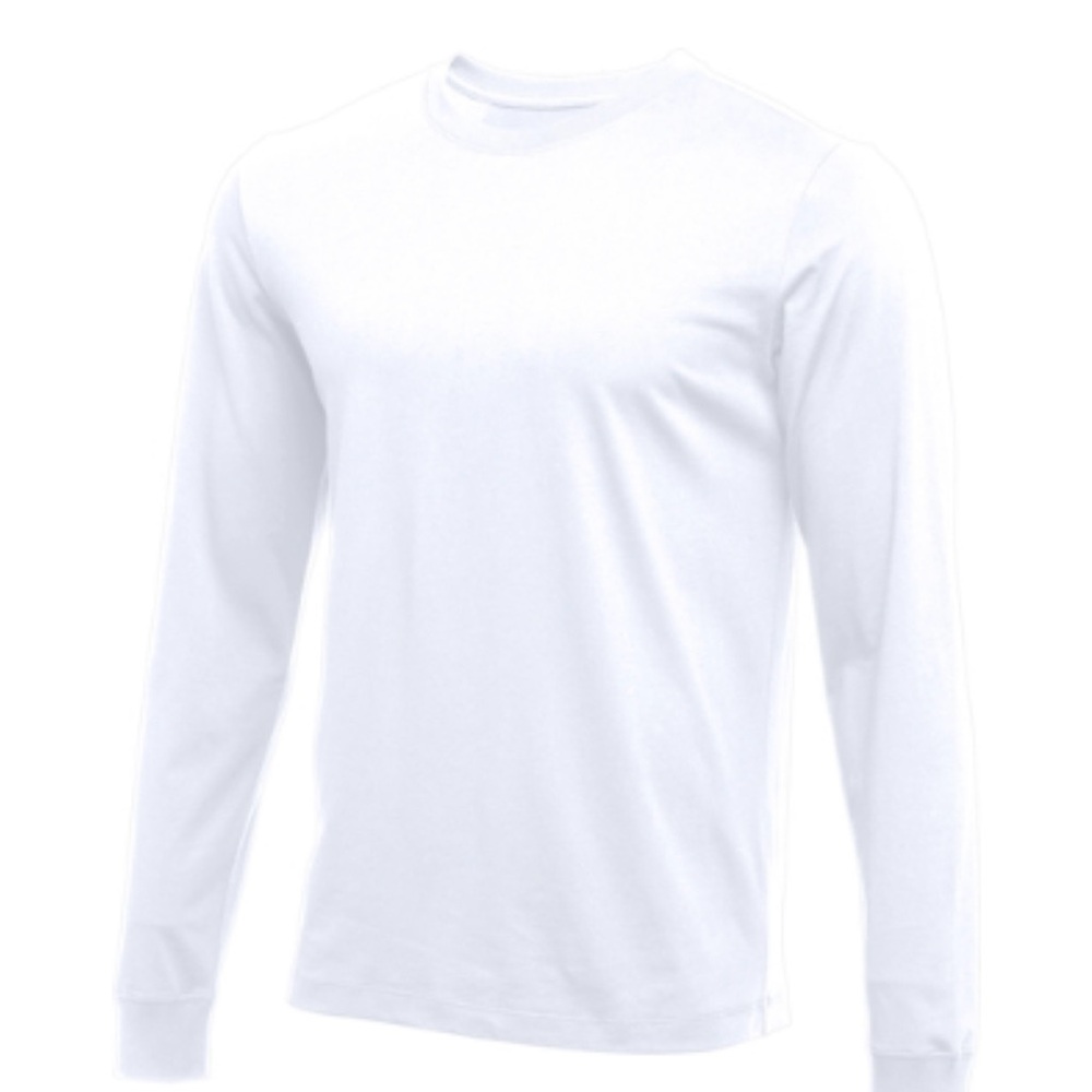 Nike Men's Core Long Sleeve Cotton Crew. XL. NWOT. Bundle Grey & White $20.